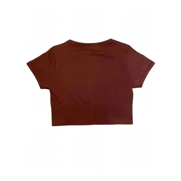 Aerie Offline Seamless Cropped T-Shirt Size Large - Picture 8 of 8